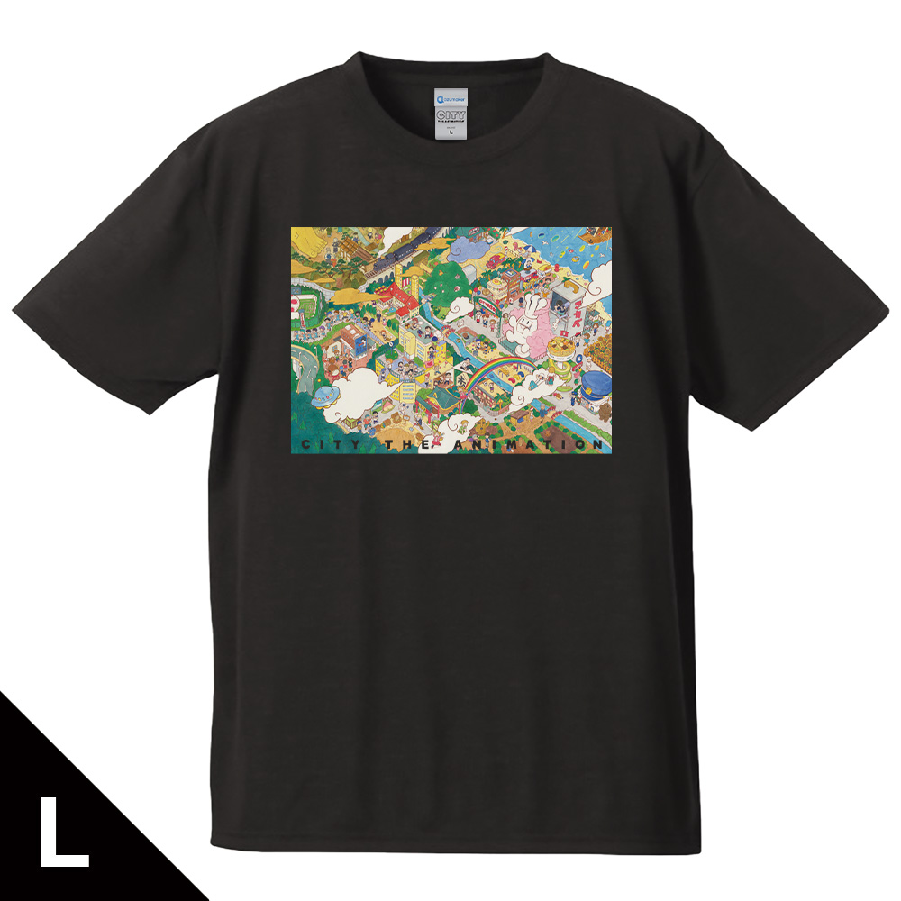 TVアニメ『CITY THE ANIMATION』 Tシャツ キービジュアルver. XLサイズ