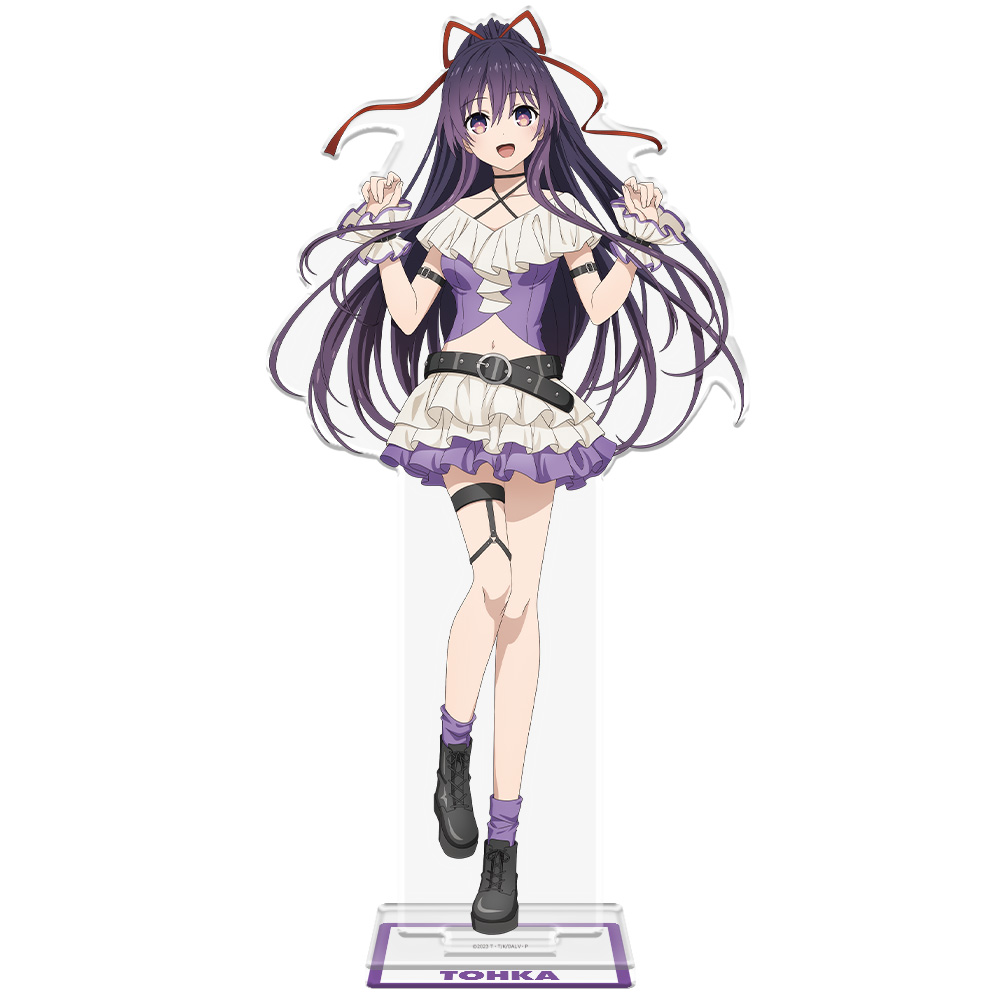 デート・ア・ライブV BIGアクリルキャラスタンド 夜刀神十香  ゴシックパンク ホワイトver. 【描き下ろし】