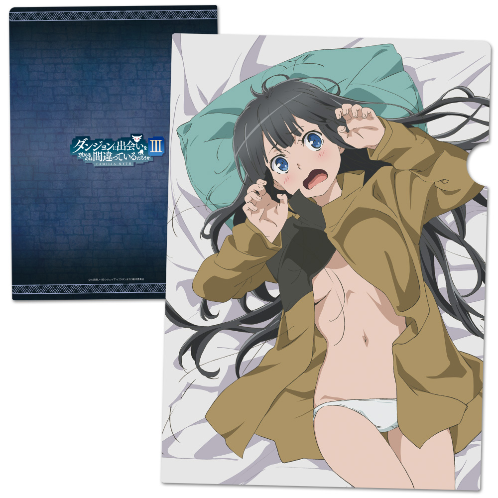 ダンジョンに出会いを求めるのは間違っているだろうかIII クリアファイルA