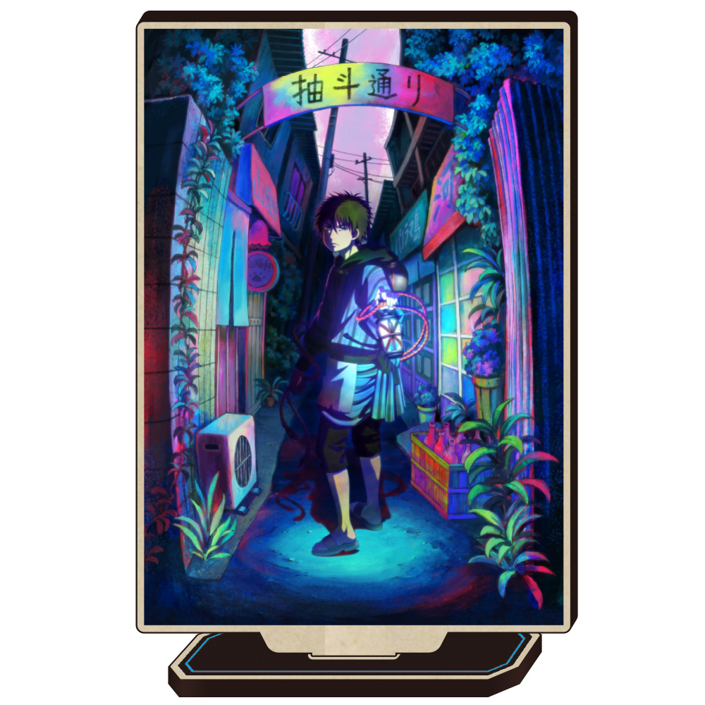 江口夏実原画展 出禁のモグラ クリアカード クリアしおり 缶