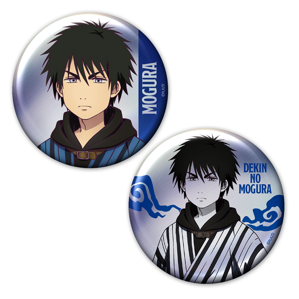 TVアニメ『出禁のモグラ』 メタリック缶バッジ2個セット モグラ〈百暗桃弓木〉 vol.1