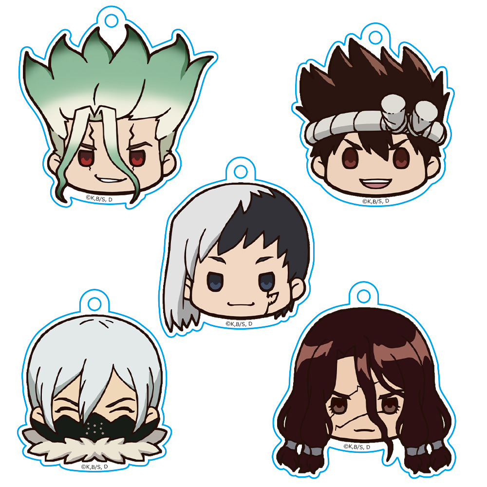 Ｄｒ．ＳＴＯＮＥ ちゅるキャラアクリルチェーンコレクション(1pcs)
