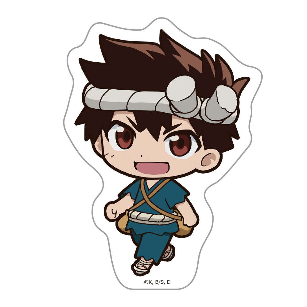 Ｄｒ．ＳＴＯＮＥ ついてっくダイカットステッカー クロム