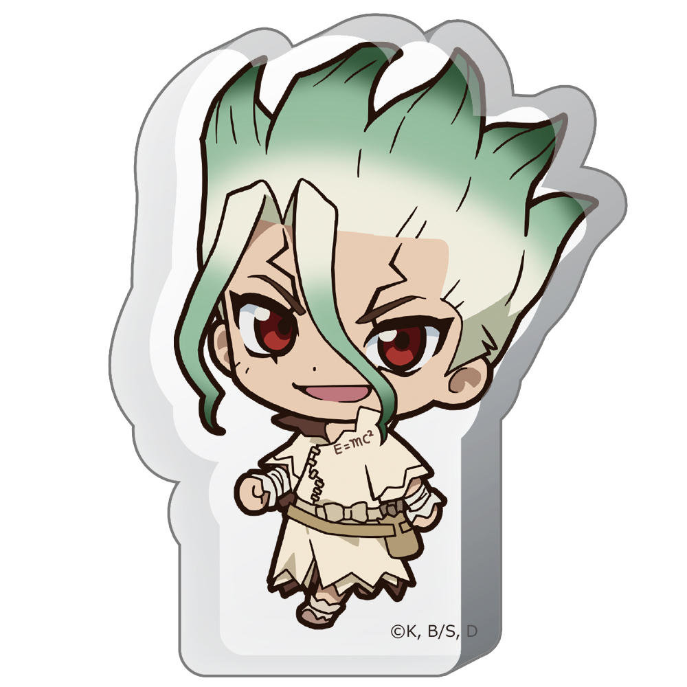Ｄｒ．ＳＴＯＮＥ ついてっく厚みアクリルスタンド 石神千空