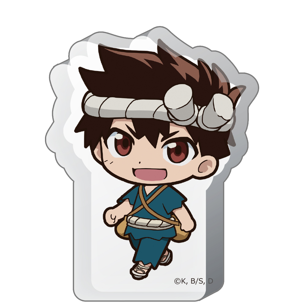 Ｄｒ．ＳＴＯＮＥ ついてっく厚みアクリルスタンド クロム