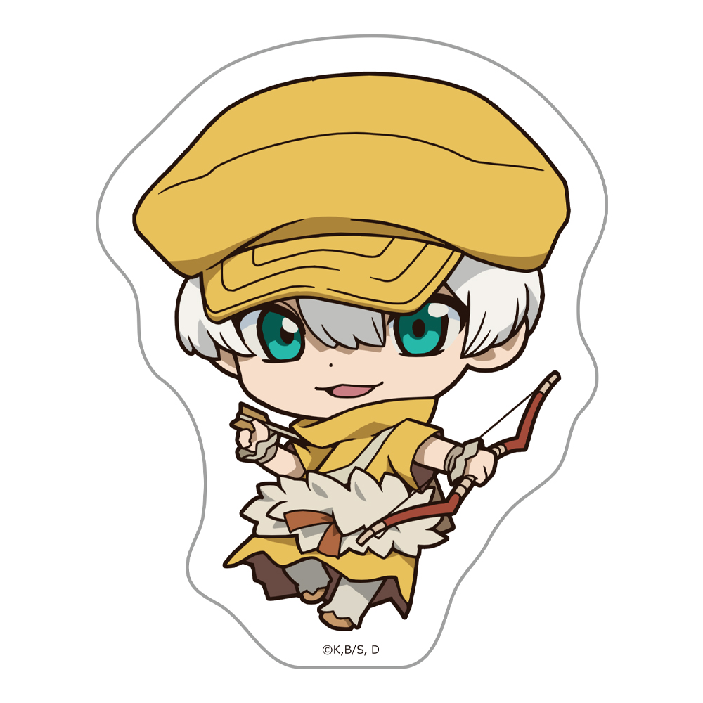 Ｄｒ．ＳＴＯＮＥ ダイカットステッカー 西園寺羽京