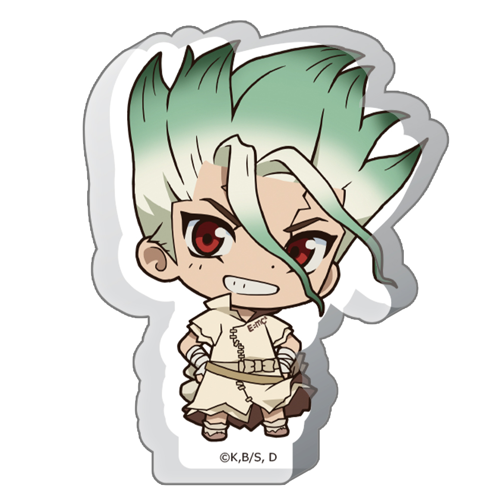 Ｄｒ．ＳＴＯＮＥ 厚みアクリルスタンド 石神千空