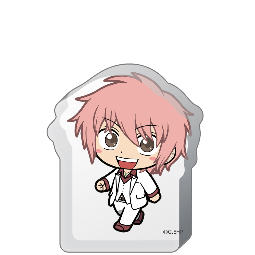 えぶりでいホスト えぶホス感謝祭 おこのみ太郎 缶バッジ カード セット アニメ「えぶりでいホスト」 ホログラム缶バッジ4個セット シン＆ルイ