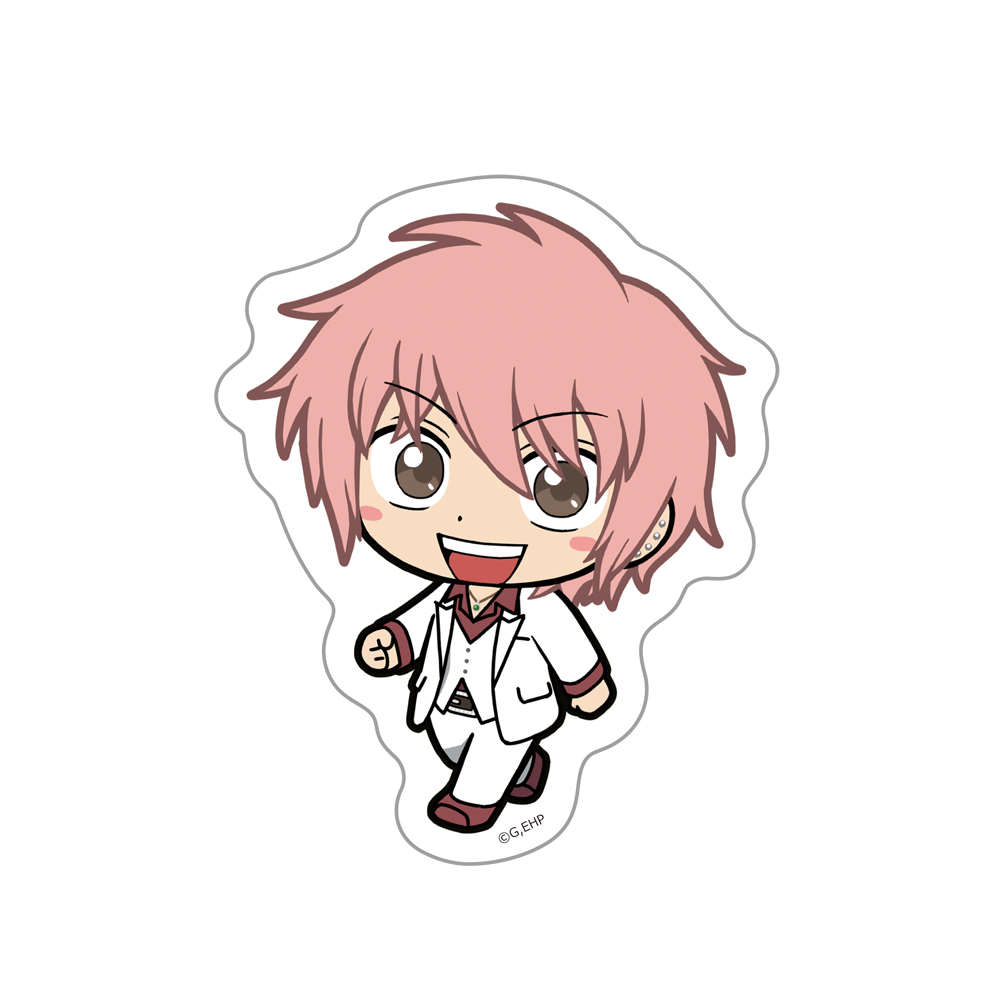 アニメ「えぶりでいホスト」 ついてっく缶バッジ4個セット CLUB☆ONE