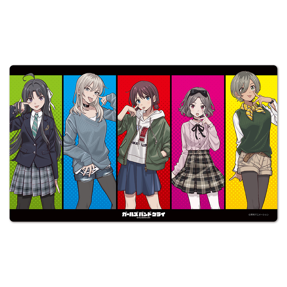 アニメ「ガールズバンドクライ」 キャラクターラバーマット トゲナシトゲアリ vol.3