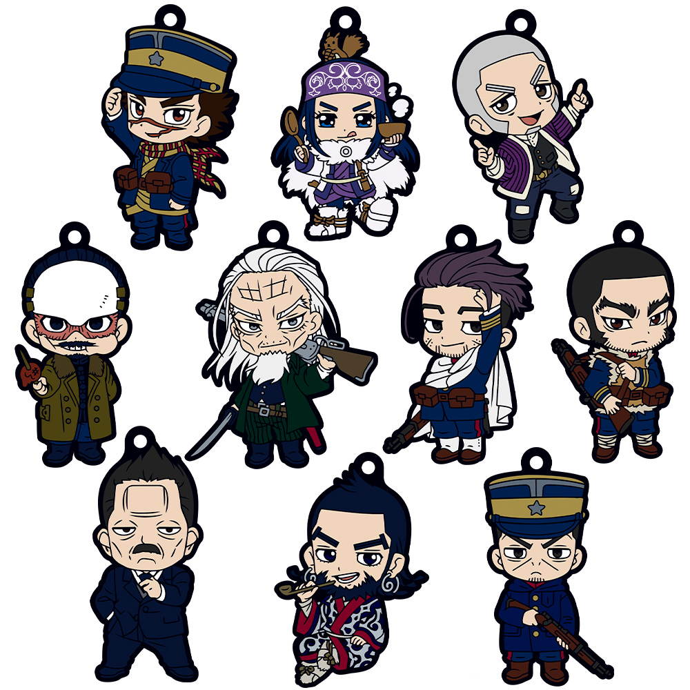 ゴールデンカムイ ラバーストラップコレクション vol.1(BOX)