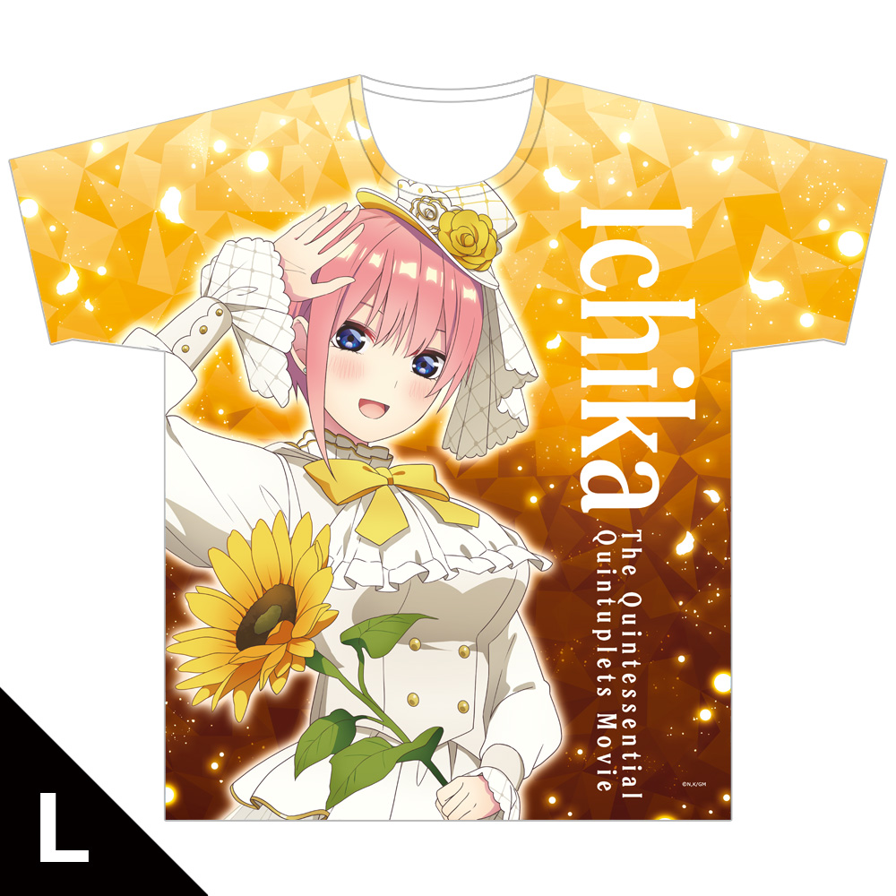 映画「五等分の花嫁」 フルグラフィックTシャツA[中野一花 ロリィタファッションver.] Lサイズ