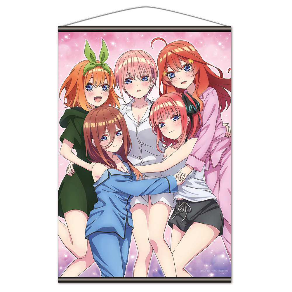 五等分の花嫁∬ B2タペストリーO［中野五姉妹］