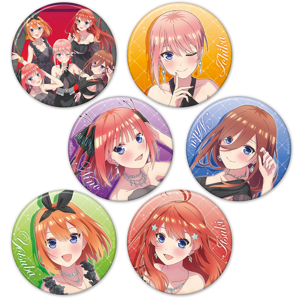 五等分の花嫁∬ トレーディング缶バッジ vol.2（1pcs）