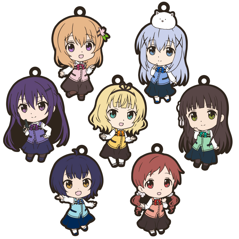ご注文はうさぎですか？ BLOOM ラバーストラップコレクション(BOX)