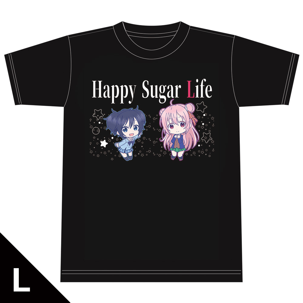 ハッピーシュガーライフ Tシャツ［さとう&しお］ XLサイズ