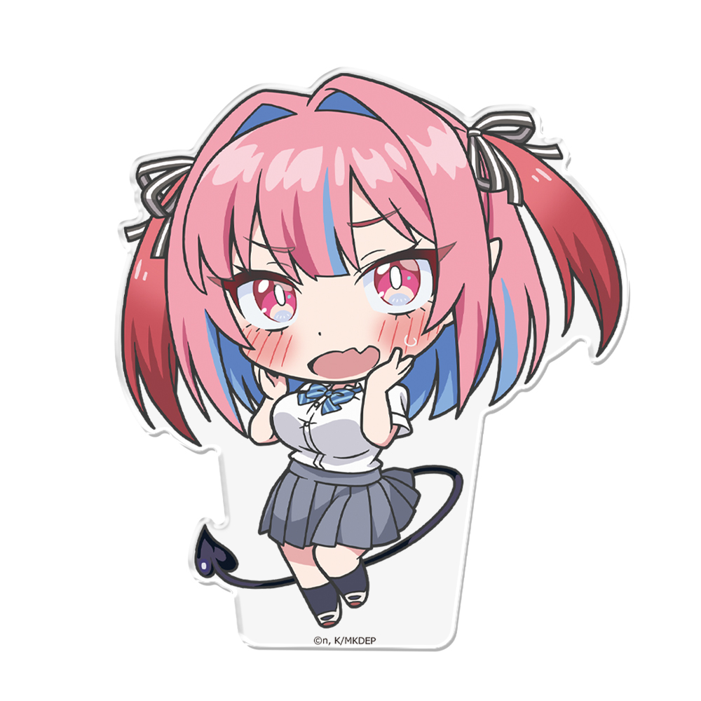 TVアニメ『カナン様はあくまでチョロい』 ぷにこれ！アクリルフィギュア(スタンド付) 高潔カナン 赤面ver.