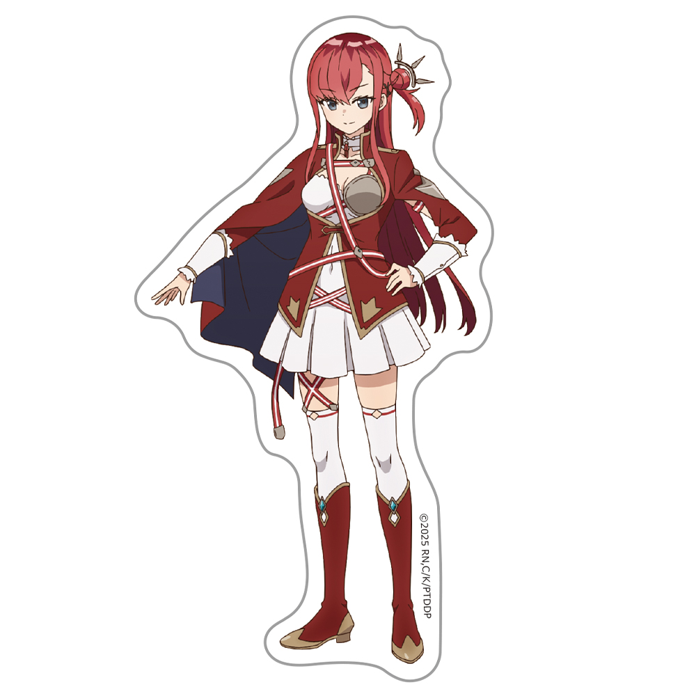 公女殿下の家庭教師 ダイカットステッカー リディヤ・リンスター