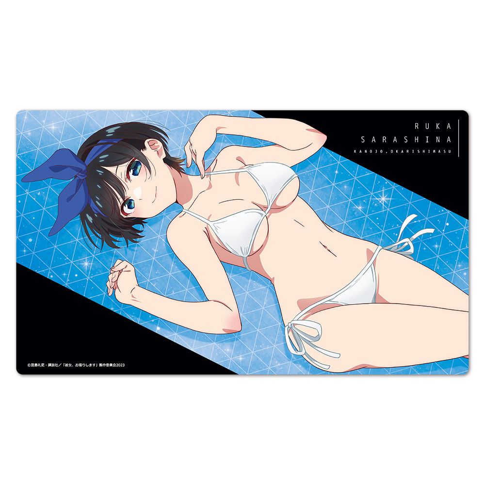 彼女、お借りします キャラクターラバーマットD［更科瑠夏］