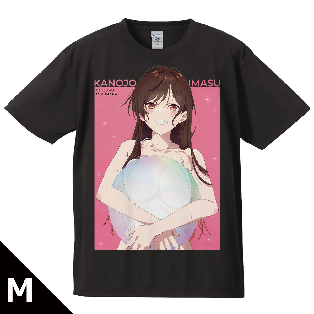 彼女、お借りします Tシャツ 水原千鶴 水着ver. Mサイズ