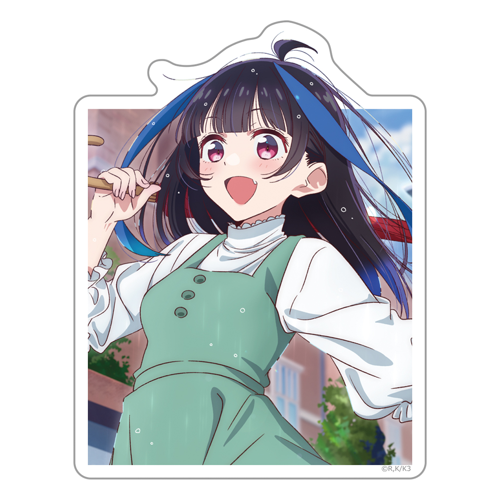 彼女、お借りします ダイカットステッカー 八重森みに