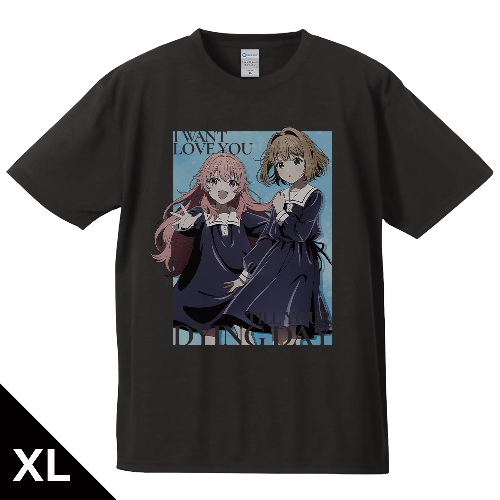 きみが死ぬまで恋をしたい Tシャツ シーナ&ミミ XLサイズ