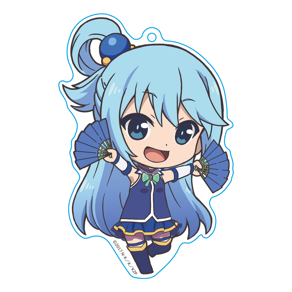 この素晴らしい世界に祝福を！2  ぷちこれ！アクリルキーホルダー アクア