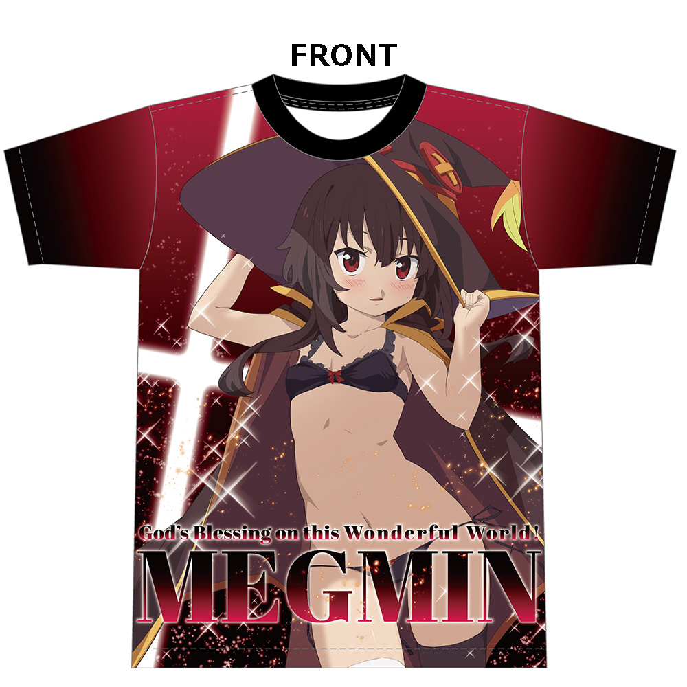 この素晴らしい世界に祝福を！　フルグラフィックTシャツ［めぐみん］【描き下ろし】