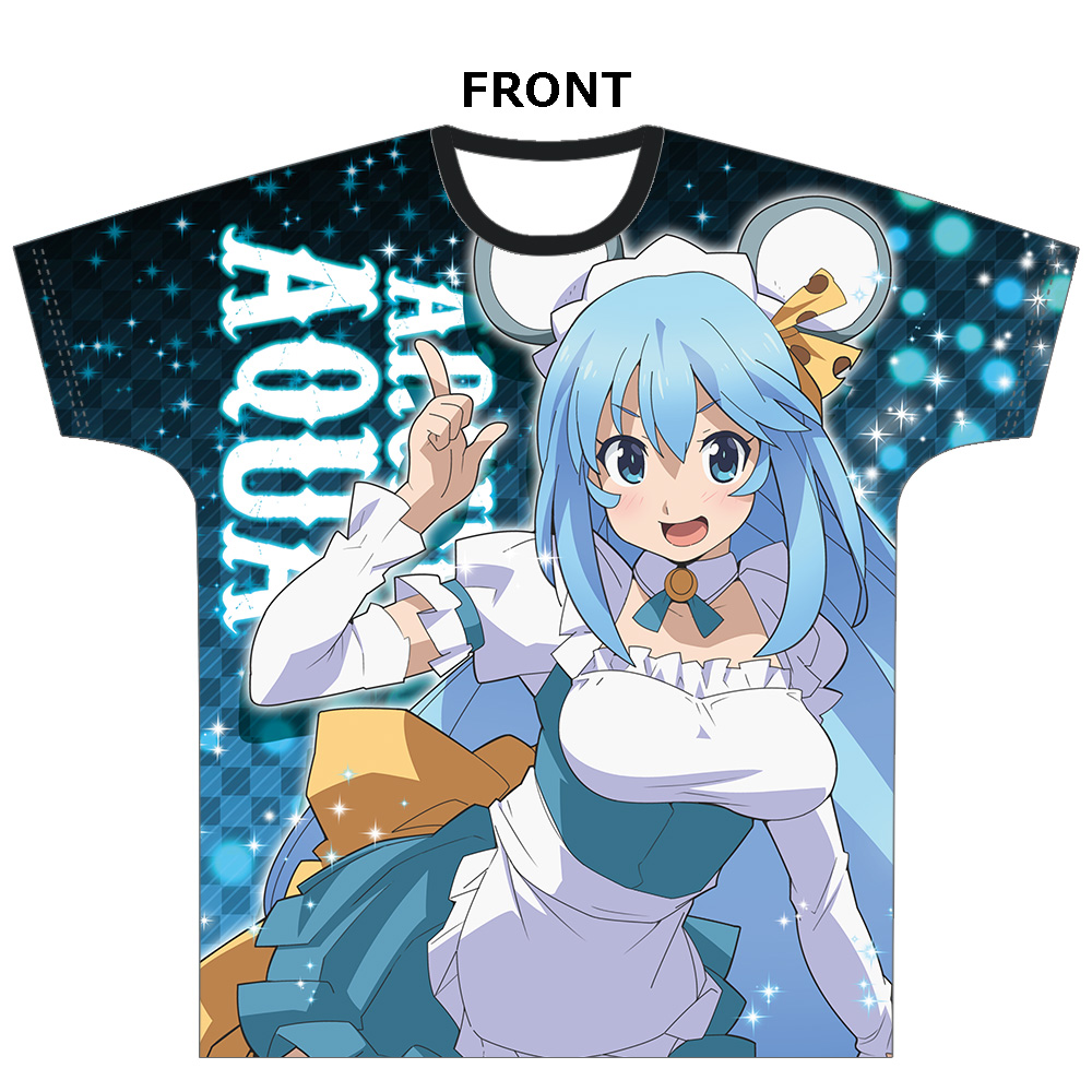 映画 この素晴らしい世界に祝福を！紅伝説 フルグラフィックTシャツ［アクア ねずみコスVer.］【描き下ろし】