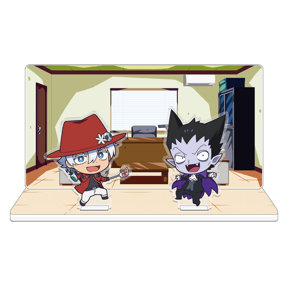 吸血鬼すぐ死ぬ アクリルジオラマA［ドラルク＆ロナルド］