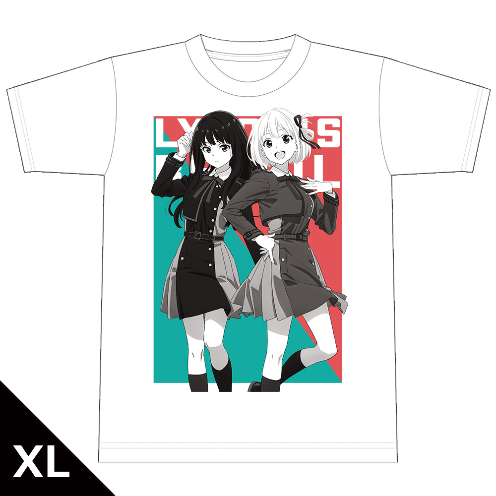 リコリス・リコイル Tシャツ［千束＆たきな］ XLサイズ