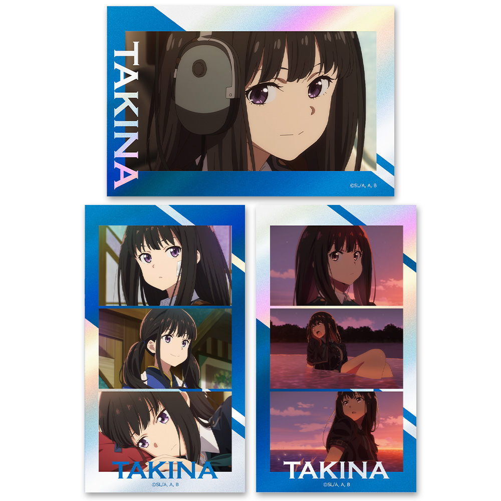 リコリス・リコイル サムネイルキラステッカーセット 井ノ上たきな