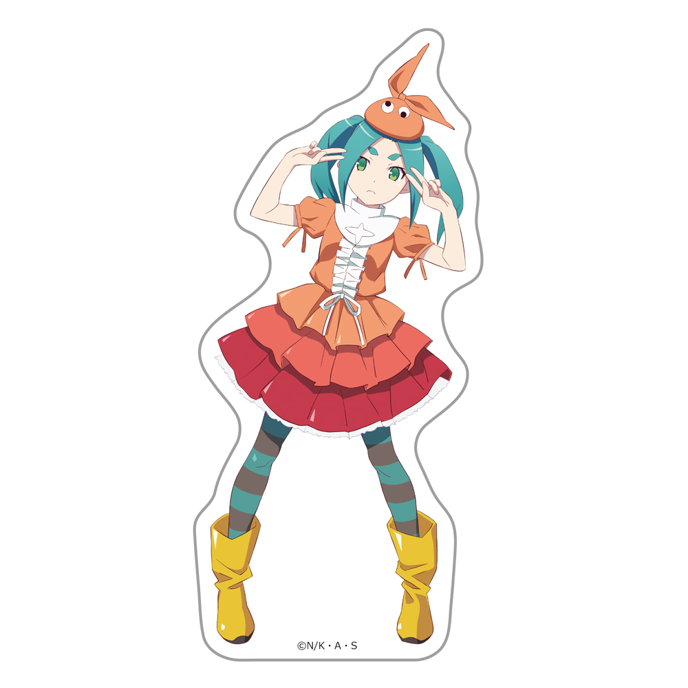 <物語>シリーズ ダイカットステッカー 斧乃木余接