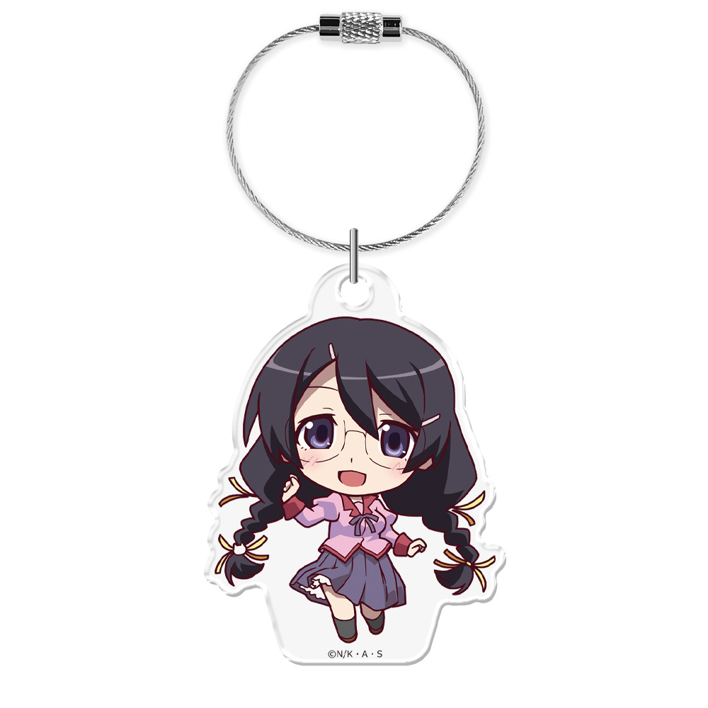 <物語>シリーズ アクリルキーリング 羽川翼