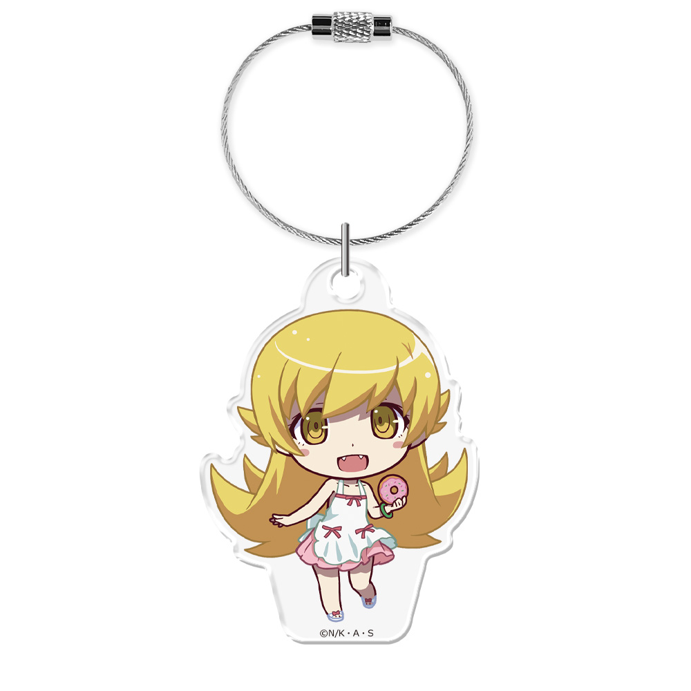 <物語>シリーズ アクリルキーリング 忍野忍