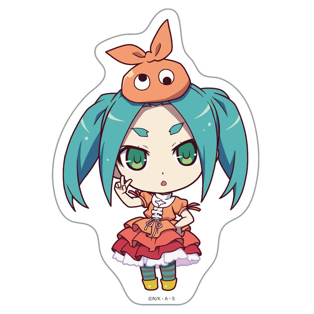 <物語>シリーズ ダイカットステッカー 斧乃木余接