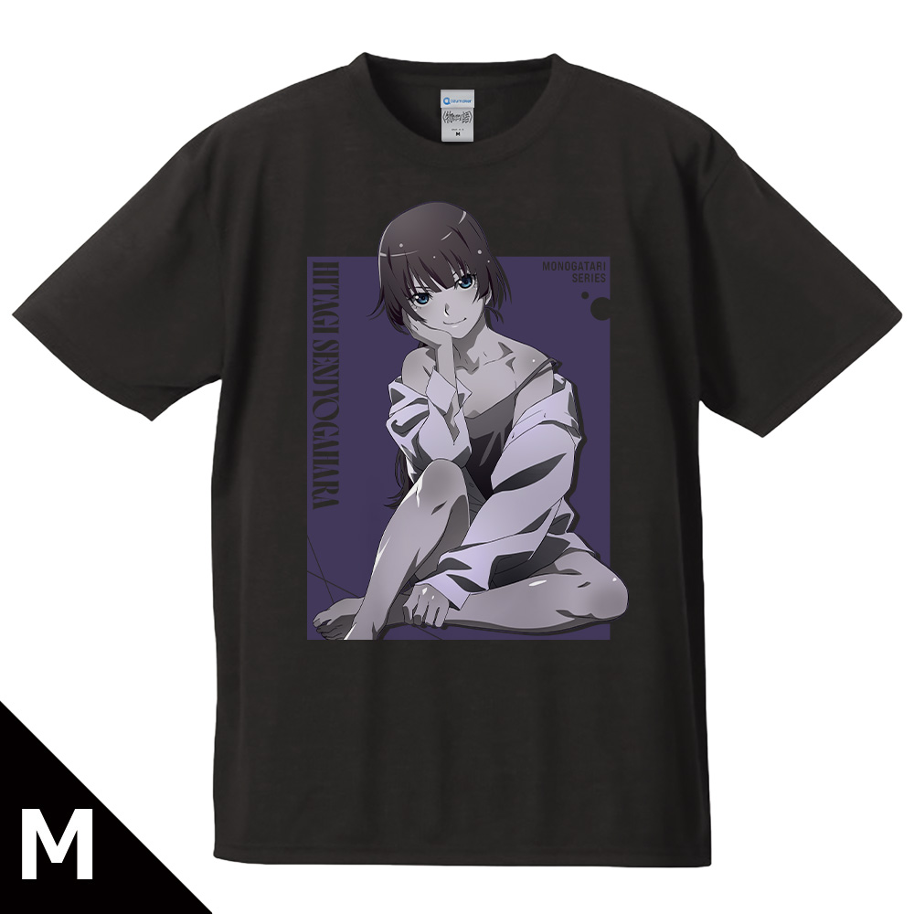 <物語>シリーズ Tシャツ 戦場ヶ原ひたぎ シャツver. Mサイズ