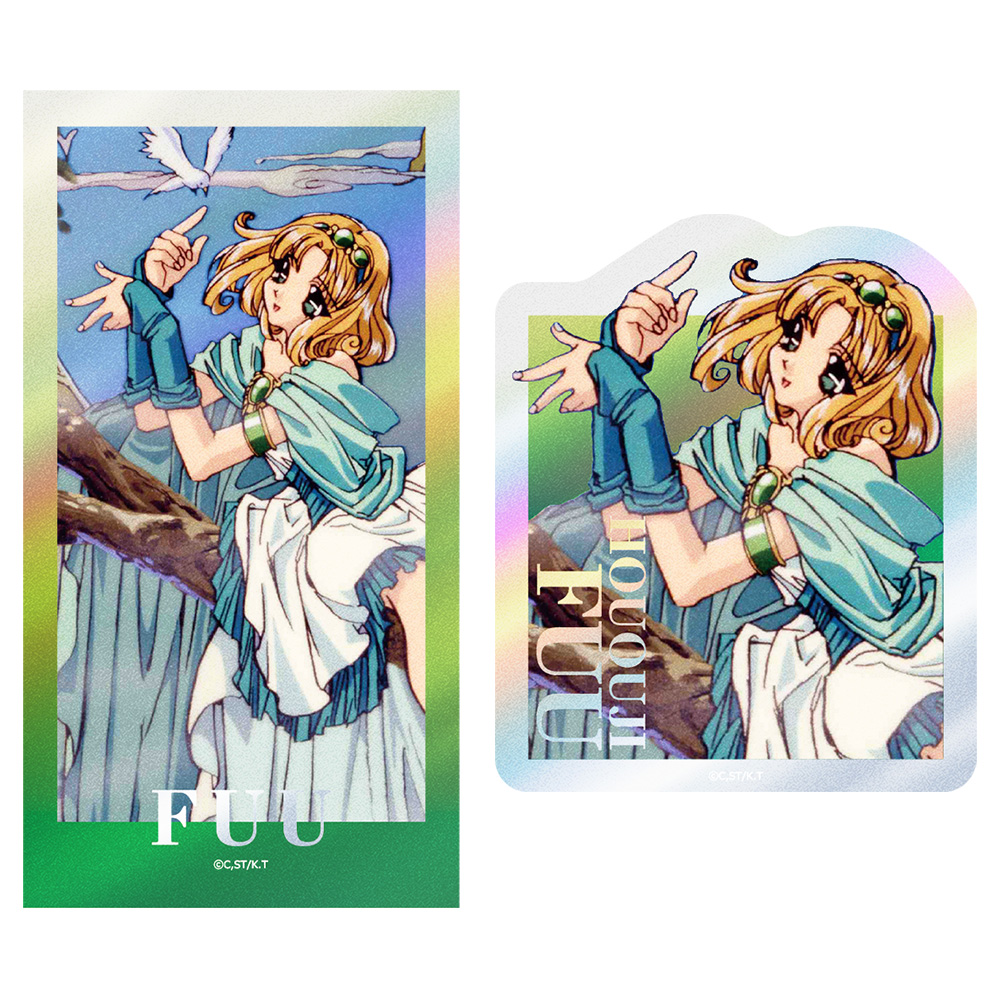 TVアニメ「魔法騎士レイアース」 キャラキラステッカーセット 鳳凰寺 風 Vol.1