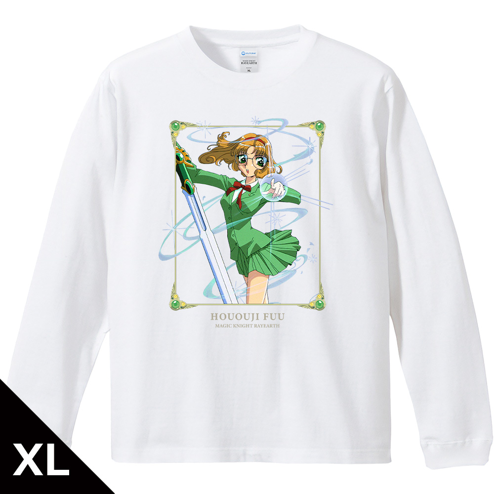 TVアニメ「魔法騎士レイアース」 リブ付ロングスリーブTシャツ 鳳凰寺 風 XLサイズ