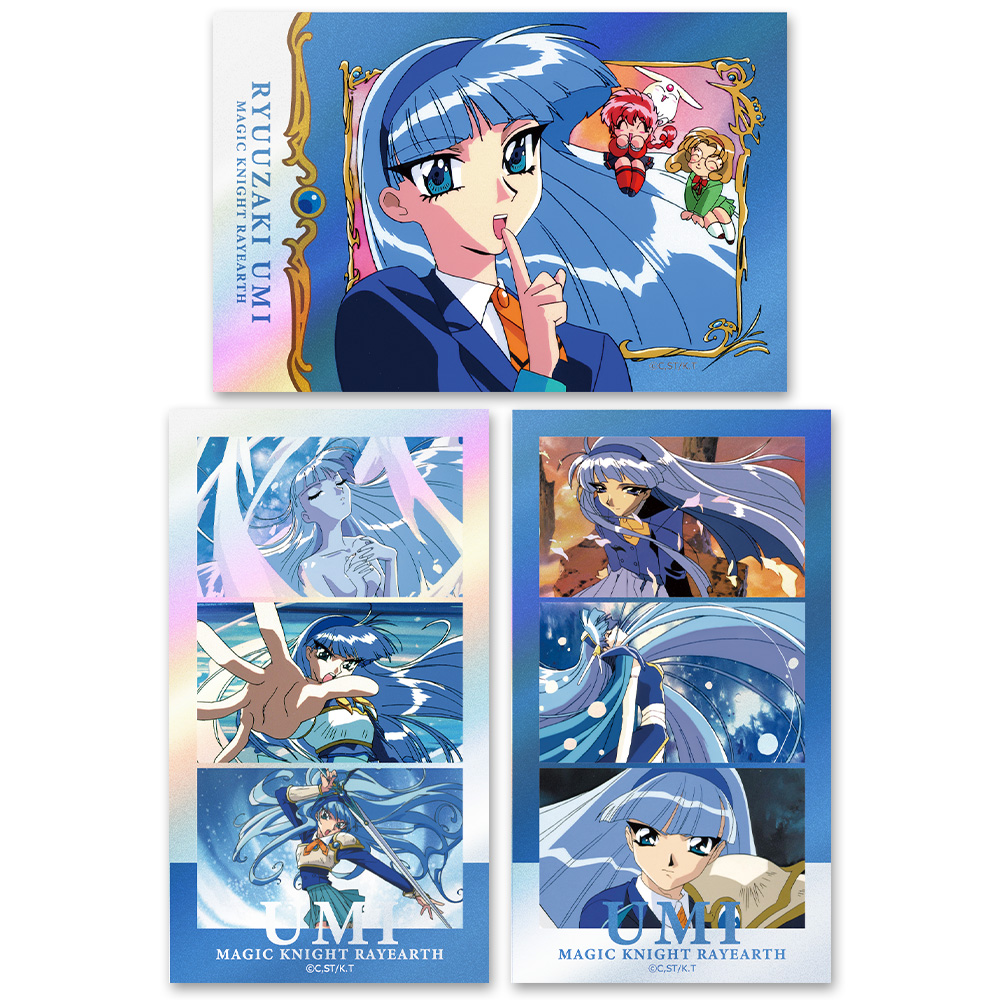TVアニメ「魔法騎士レイアース」 サムネイルキラステッカーセット 龍咲 海