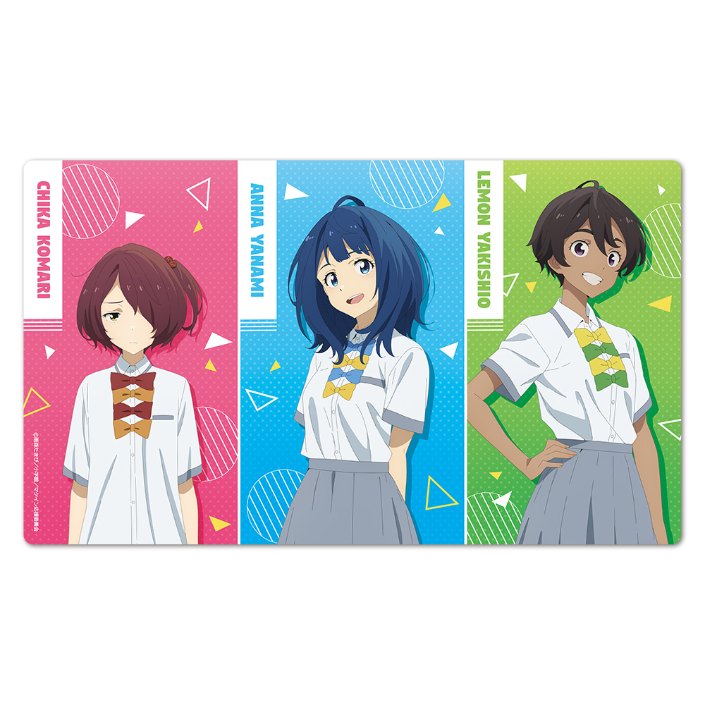 負けヒロインが多すぎる！ キャラクターラバーマット 杏菜＆檸檬＆知花