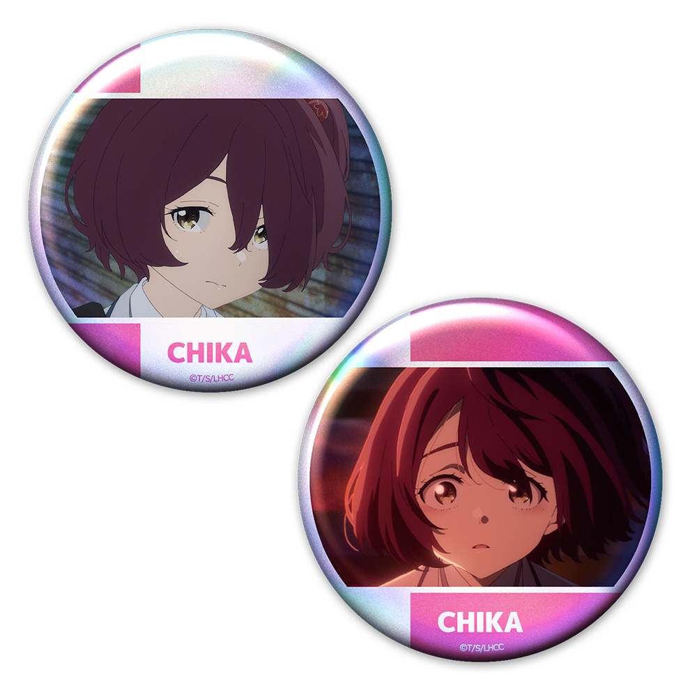 負けヒロインが多すぎる！ ホログラム缶バッジ2個セット 小鞠知花