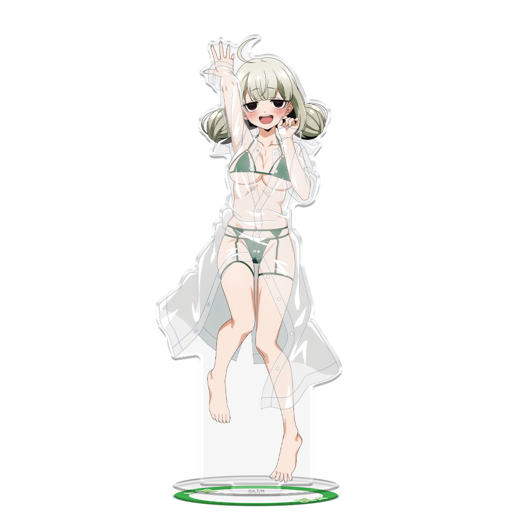 魔法少女にあこがれて アクリルキャラスタンド 阿良河キウィ レインコート水着ver. 【描き下ろし】