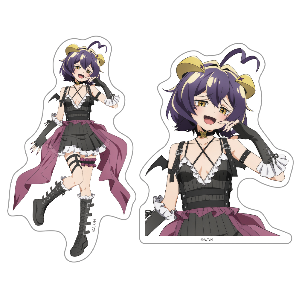 魔法少女にあこがれて ダイカットステッカーセット マジアベーゼ ゴシックパンクver. 【描き下ろし】