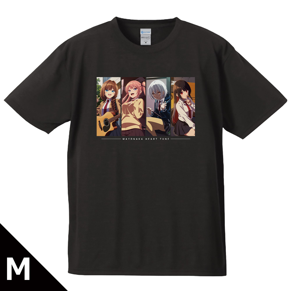 真夜中ハートチューン Tシャツ 六花＆寧々＆イコ＆しのぶ Mサイズ