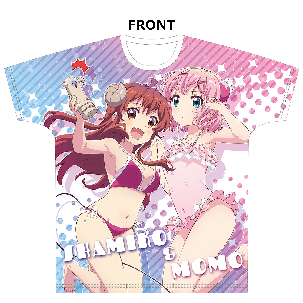 まちカドまぞく フルグラフィックTシャツ［優子＆桃］【描き下ろし】