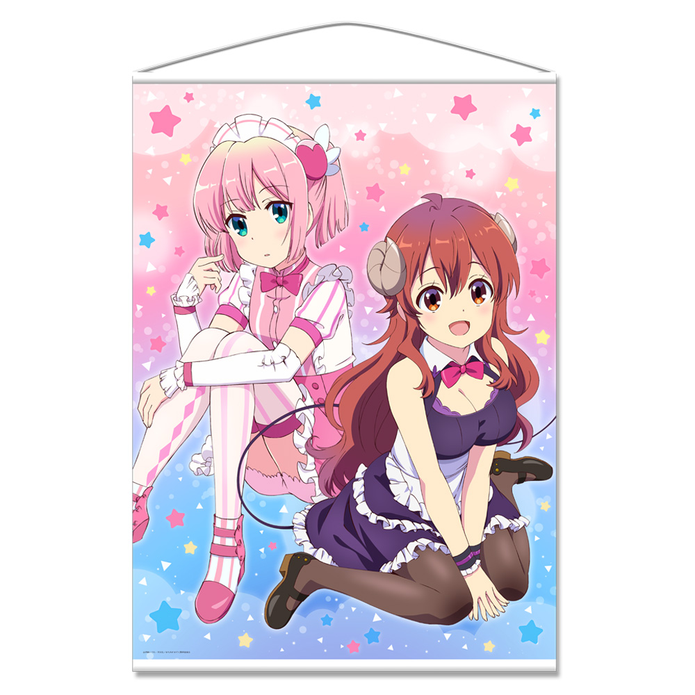 まちカドまぞく B1タペストリー［優子＆桃 メイドver.］【描き下ろし】