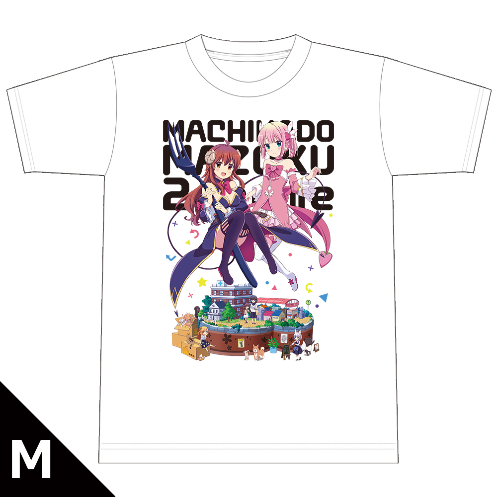 まちカドまぞく 2丁目 Tシャツ［優子＆桃］ Mサイズ