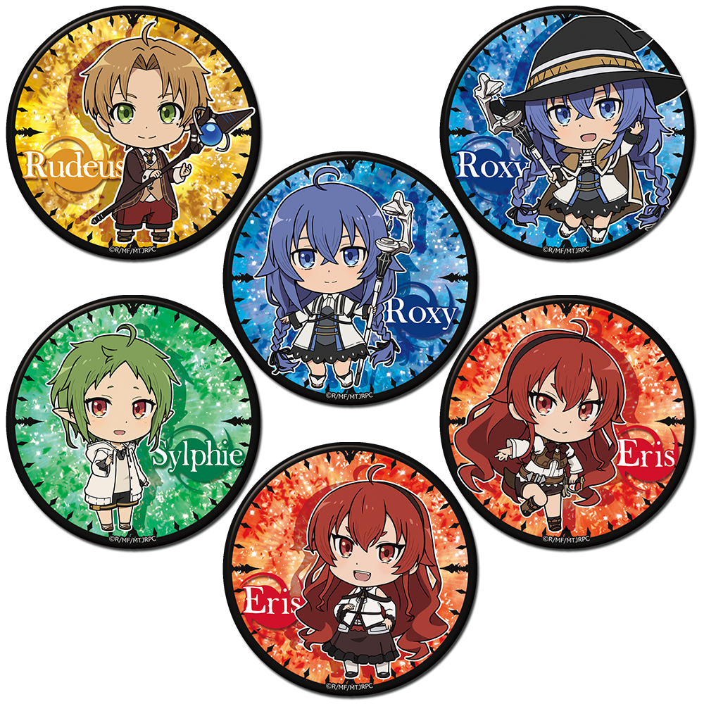 無職転生 ～異世界行ったら本気だす～ トレーディング缶バッジ(1pcs)