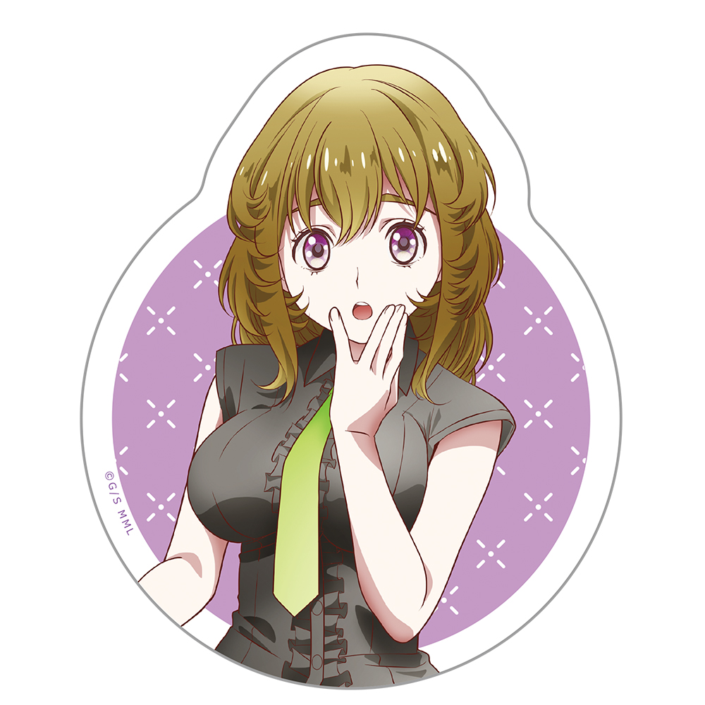 もめんたりー・リリィ ダイカットステッカー 高台寺えりか